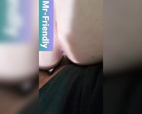 Cumming on her ass after doggystyle