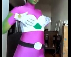 (Dragon ball Z) Cheelai waifu cosplay Twerking |l. Otaku Porn