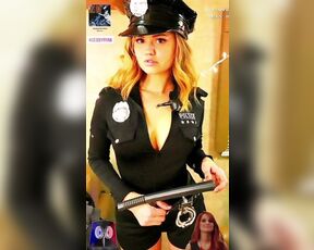 Debby Ryan - Police Outfit