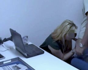 Married woman fucking with bull lover at work