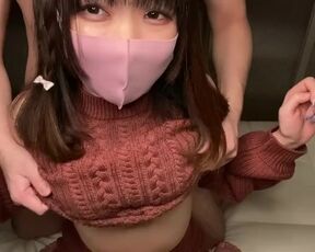 boobs squeeze おっぱいイジり