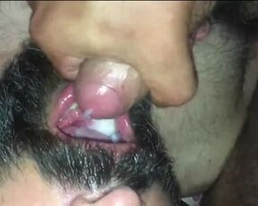 putting a big cucumber in my ass, real dicks and his cum