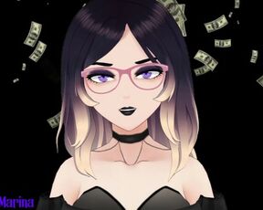 Findom Vtuber makes you send money and get off - JOI - Preview