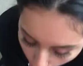 Sucking off Boyfriend and Swallowing