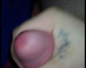 White cock quick cum shot