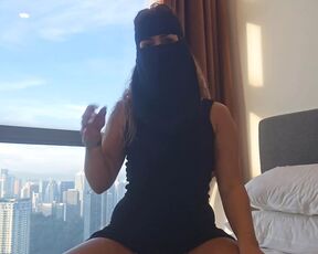 Muslim Niqab Girl Solo Masturbating - Jasmine Sweet Arabic