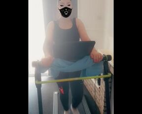 Ninja warrior fucking horny step mom in the gym