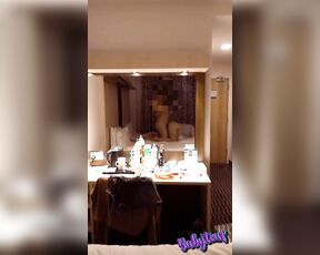 Husband films himself fucking his wife at the hotel