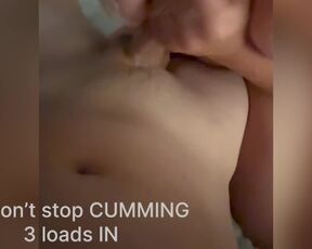 He won’t stop CUMMING so I keep SUCKING