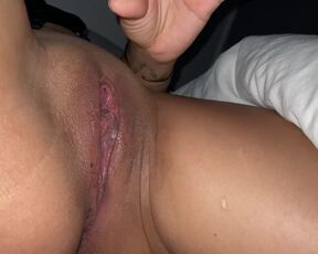 Small titty babe creams all over 9 inch dildo