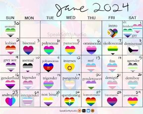 Intro to Pride Month Series! (updated calendar)