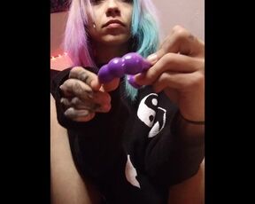 New Anal Toy Tease