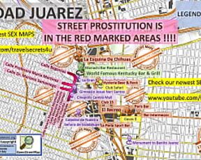 Ciudad Juarez, Mexico, Sex Map, Street Prostitution Map, Massage Parlours, Brothels, Whores, Escort, Callgirls, Bordell, Freelancer, Streetworker, Prostitutes