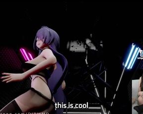 sexy KPOP dance time!!! big boobs Honkai Star Rail hentai ft Acheron x Love Me like that