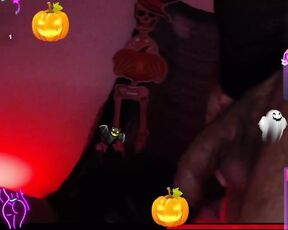 Bewitching Pleasures: Halloween Breast Showing Blowjob - 374