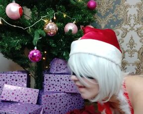 Nier Autimata 2B Fucked in the ass under the Christmas tree